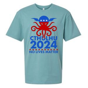 CTHULHU 2024 Election No Lives Matter Sueded Cloud Jersey T-Shirt