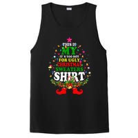 Christmas This Is My It's Too Hot For Ugly Xmas Sweaters PosiCharge Competitor Tank