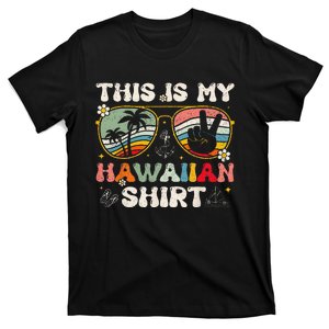 Cute This Is My Hawaiian Tropical Luau Costume Party Hawaii T-Shirt