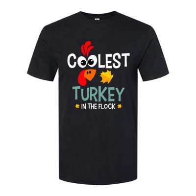 Coolest Turkey In The Flock Softstyle CVC T-Shirt