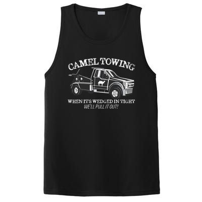 Camel Towing Inappropriate Humor Adult Humor Camel Towing PosiCharge Competitor Tank