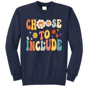 Choose To Include Special Education Teacher Autism Awareness Sweatshirt