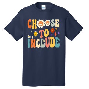 Choose To Include Special Education Teacher Autism Awareness Tall T-Shirt