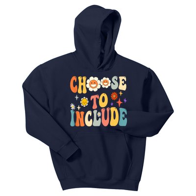 Choose To Include Special Education Teacher Autism Awareness Kids Hoodie