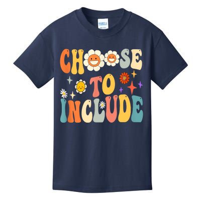 Choose To Include Special Education Teacher Autism Awareness Kids T-Shirt