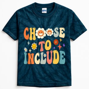 Choose To Include Special Education Teacher Autism Awareness Kids Tie-Dye T-Shirt