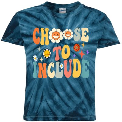 Choose To Include Special Education Teacher Autism Awareness Kids Tie-Dye T-Shirt