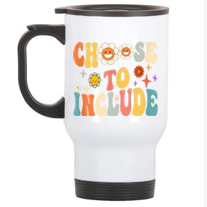 Choose To Include Special Education Teacher Autism Awareness Stainless Steel Travel Mug