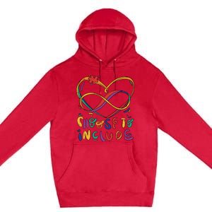 Choose To Include Autism Awareness Teacher Special Premium Pullover Hoodie