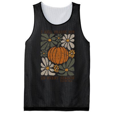 Christian Thanksgiving I Will Praise Him In Every Season Mesh Reversible Basketball Jersey Tank