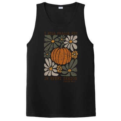 Christian Thanksgiving I Will Praise Him In Every Season PosiCharge Competitor Tank