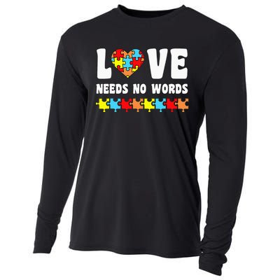 Choose To Include For Autism Teacher Special Education SPED Cooling Performance Long Sleeve Crew