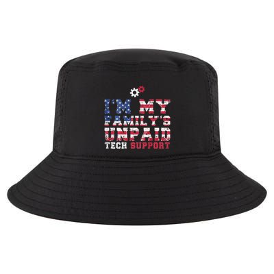 Computer Tech IM My FamilyS Unpaid Tech Support Cool Comfort Performance Bucket Hat