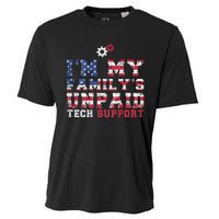 Computer Tech IM My FamilyS Unpaid Tech Support Cooling Performance Crew T-Shirt