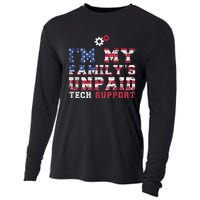 Computer Tech IM My FamilyS Unpaid Tech Support Cooling Performance Long Sleeve Crew