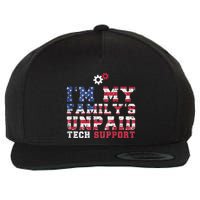 Computer Tech IM My FamilyS Unpaid Tech Support Wool Snapback Cap