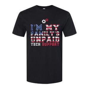 Computer Tech IM My FamilyS Unpaid Tech Support Softstyle CVC T-Shirt