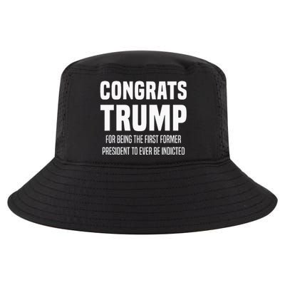 Congrats Trump Indicted Cool Comfort Performance Bucket Hat