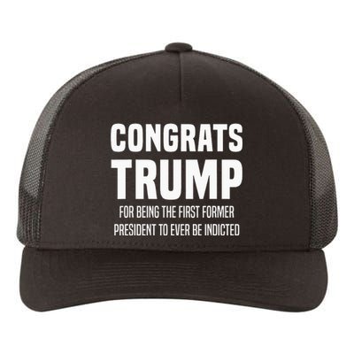 Congrats Trump Indicted Yupoong Adult 5-Panel Trucker Hat