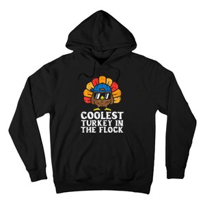 Coolest Turkey In The Flock Thanksgiving Hoodie