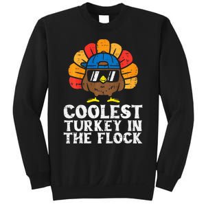 Coolest Turkey In The Flock Thanksgiving Sweatshirt