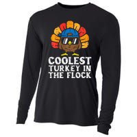 Coolest Turkey In The Flock Thanksgiving Cooling Performance Long Sleeve Crew