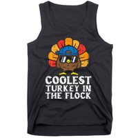 Coolest Turkey In The Flock Thanksgiving Tank Top