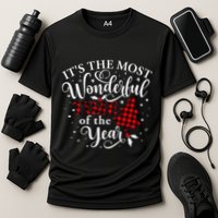 Christmas Trees It's The Most Wonderful Time Of The Year Performance Shirt