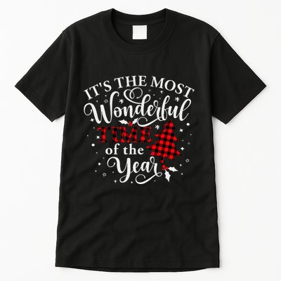 Christmas Trees It's The Most Wonderful Time Of The Year Tall T-Shirt