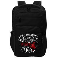 Christmas Trees It's The Most Wonderful Time Of The Year Impact Tech Backpack