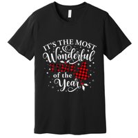 Christmas Trees It's The Most Wonderful Time Of The Year Premium T-Shirt