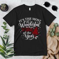 Christmas Trees It's The Most Wonderful Time Of The Year Premium T-Shirt