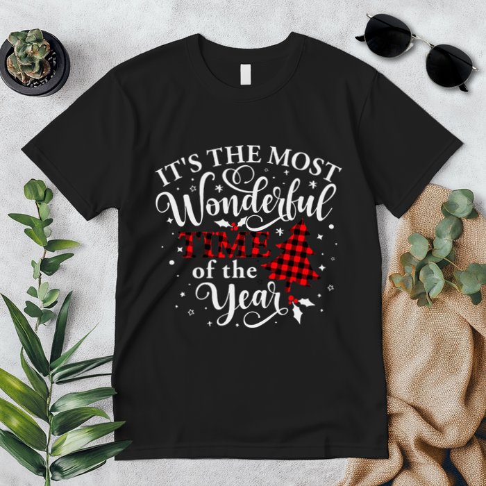 Christmas Trees It's The Most Wonderful Time Of The Year Premium T-Shirt