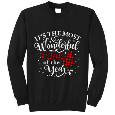 Christmas Trees It's The Most Wonderful Time Of The Year Tall Sweatshirt