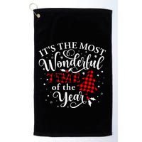 Christmas Trees It's The Most Wonderful Time Of The Year Golf Towel