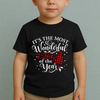 Christmas Trees It's The Most Wonderful Time Of The Year Toddler T-Shirt