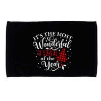 Christmas Trees It's The Most Wonderful Time Of The Year Microfiber Hand Towel