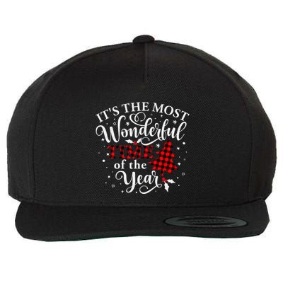 Christmas Trees It's The Most Wonderful Time Of The Year Wool Snapback Cap