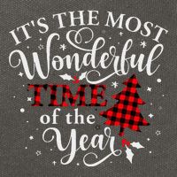 Christmas Trees It's The Most Wonderful Time Of The Year Cotton Canvas Backpack