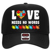 Choose To Include For Autism Teacher Special Education SPED High Crown Mesh Back Trucker Hat