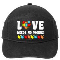 Choose To Include For Autism Teacher Special Education SPED 7-Panel Snapback Hat