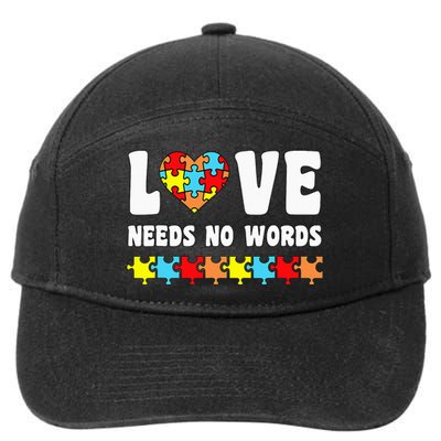 Choose To Include For Autism Teacher Special Education SPED 7-Panel Snapback Hat