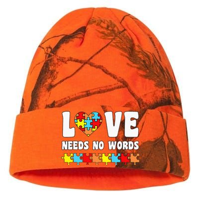 Choose To Include For Autism Teacher Special Education SPED Kati Licensed 12" Camo Beanie