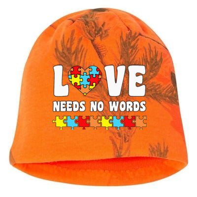 Choose To Include For Autism Teacher Special Education SPED Kati - Camo Knit Beanie