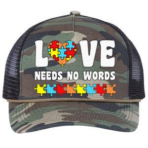 Choose To Include For Autism Teacher Special Education SPED Retro Rope Trucker Hat Cap