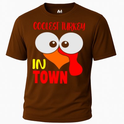Coolest Turkey In Town Funny Thanksgiving Performance Shirt