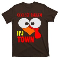 Coolest Turkey In Town Funny Thanksgiving T-Shirt