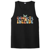 Choose To Include Special Education Floral Butterfly PosiCharge Competitor Tank