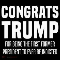 Congrats Trump Indicted Baby Bodysuit