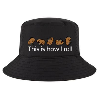 Capybara This Is How I Roll Cute Capy Rodent Cool Comfort Performance Bucket Hat